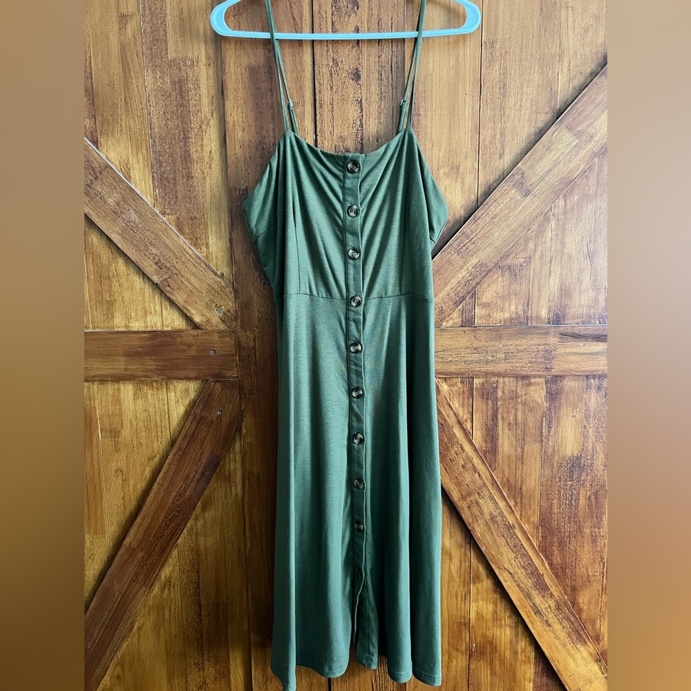 Green dress